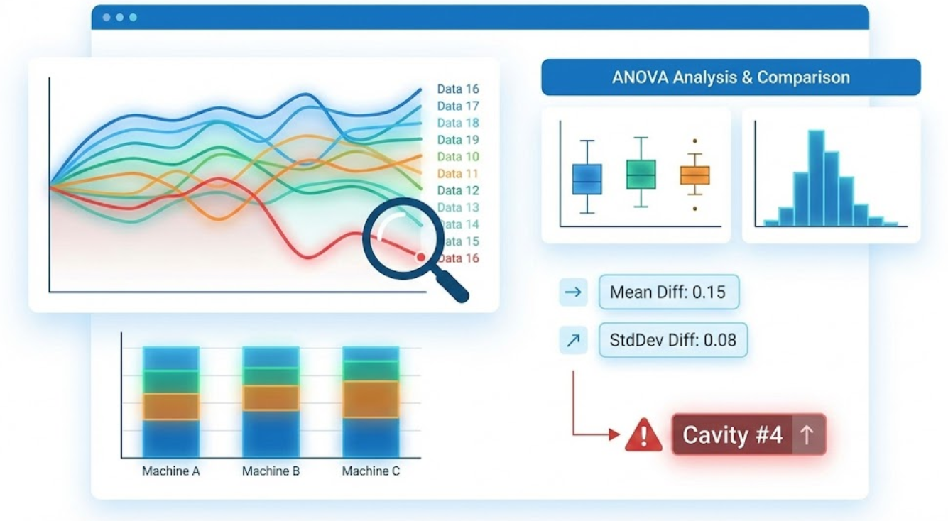 मल्टी-मशीन / मल्टी-कैविटी निरंतरता 'एक्स-रे' विजन