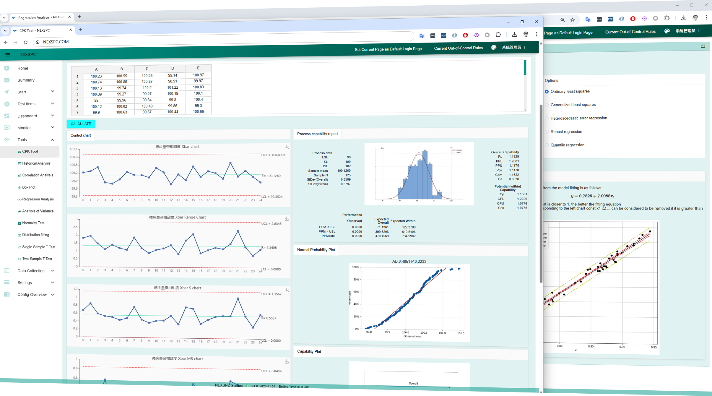 Professional Statistical Analytics Suite