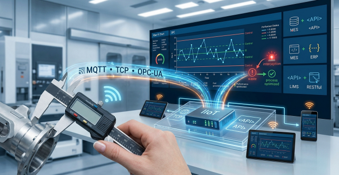 Eradicating the Pitfalls of Manual Data Entry: Achieving Fully Automated SPC Data Collection with IoT and Open APIs